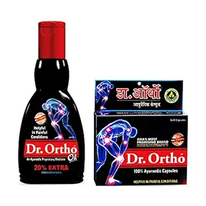 Dr Ortho Oil (120ml) & Capsules (30) Combo Pack