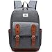 Produktbild Laptop Rucksack Beutel Schule Tasche für Unisex für 15 Zoll Computer Notebooktasche Laptop-Tasche Rücksack Passend für Dell, Asus, MSI (15 Zoll) (Grau)