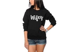HotScamp Wifey - Fashion Bride Wife - Youth and Womens Sweatshirt