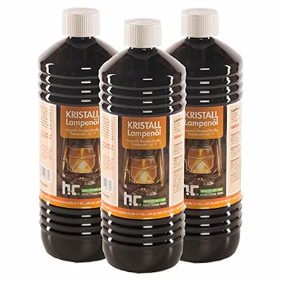 Höfer Chemie GmbH 6 x 1 L huile de paraffine pour lampe inodore incolore - FRAIS DE PORT OFFERT - en bouteilles de 1 L