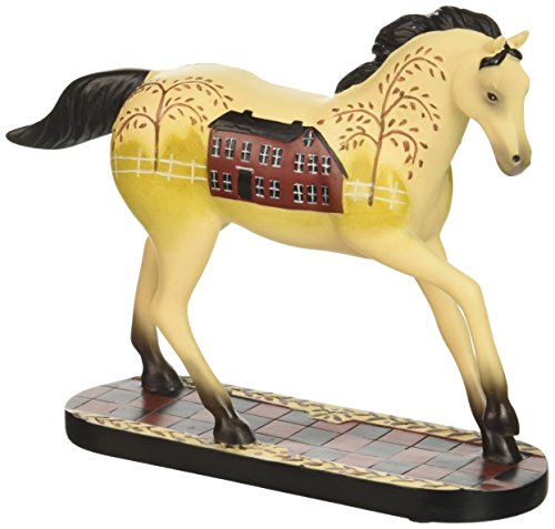 Enesco Trail of Painted Ponies “Happy Trails Simply Home” Stone Resin Horse Figurine, 4.3”