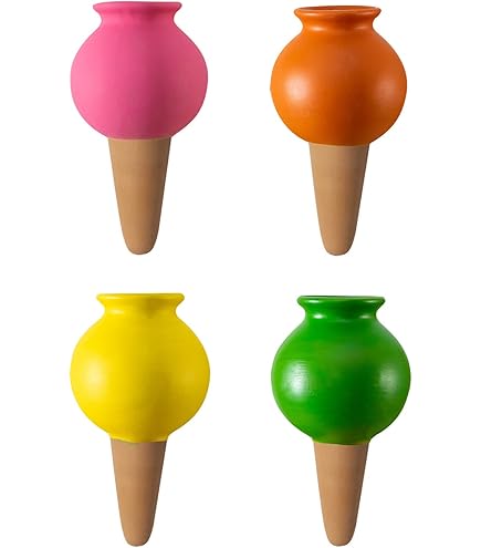 MKNZOME Bewateringssysteem, 8 stuks, automatische waterdispenser, planten, oliebewatering, klei, irrigatieballen voor tuin, balkon, kamerplanten