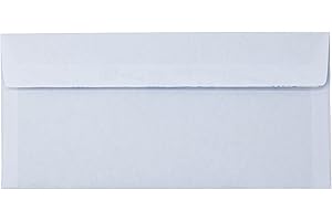 ARKRAFT 500 buste per lettere formato 23 x 11 busta americana colore bianco (DL 500)
