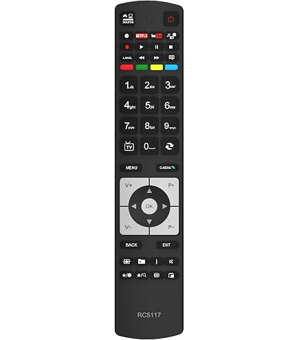 Replacement TV Remote Control RC5117 for All Hitachi Techwood