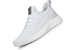 Feethit Turnschuhe Herren Laufschuhe Sportschuhe Sneaker rutschfeste Gummisohlen Leichte und Atmungsaktiv für Gehen
