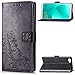 Produktbild Casefirst for Oppo A83 Genuine Leather Wallet Case Cover, Flip Stand, Card Slot, Stylish, Black