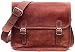 Produktbild Umhängetasche (M) Vintage-Ledertasche Handtasche Schultertasche (A4) PAUL MARIUS braun LA SACOCHE