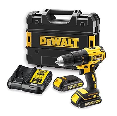 Dewalt DCD777S2T-QW Visseuse/perceuse, 18 V, Jaune/noir