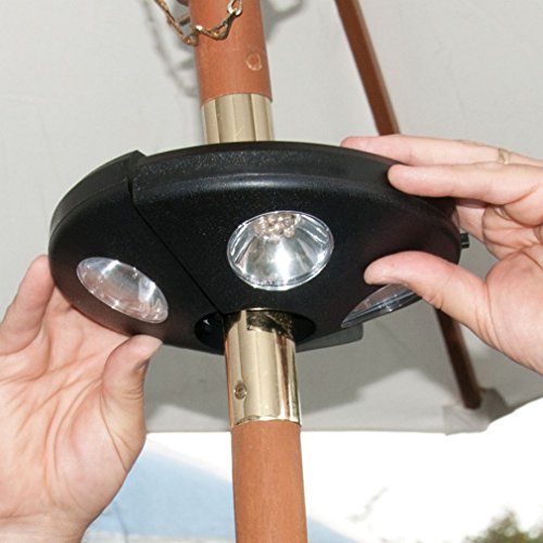 Silverline 153662 LED-Sonnenschirmlampe 24 LEDs - 4