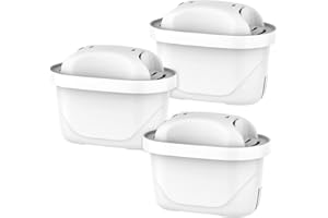 GLACIER FRESH Cartuchos de Filtro de Agua, Compatibles con Brita® Maxtra+® Plus, Maxtra Pro® All-in-1, Brita® Mavea® Maxtra+®, Style®, Marella®, Elemaris®, Reduce PFOA/PFOS (3)