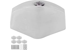 NEEDLID Durable Guitar String Cap Guitar Tuner Machine Head Professional Guitar Accessories Guitar Parts Guitar Replacement Guitar Supplies(White pearl)