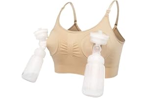 Springcmy Women Hands Free Breast Pump Breast Feeding Pump Pumping Maternity Nursing Bra