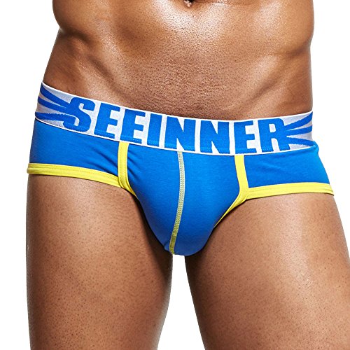 Preisvergleich Produktbild TUDUZ Unterwäsche Boxer Shorts Unterwäsche weiches Höschen Herren Männer (Azul, M)