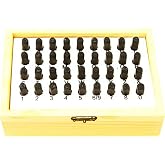 Rolson 26127 36 pc Letter and Number Punch Set