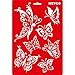Produktbild bastelkoerble® Stencils Schablone Schmetterling , Kunststoff, format A4