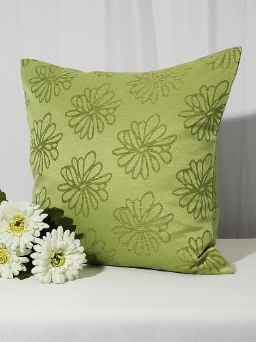 Lila Traum – Markenqualität – Hochwertiger Kissenbezug lila „Blüten Meer“ – 40 x 40 – Kissenhülle Kissen – stilvoll und elegant – mit LOTUS – EFFEKT – FLECKSCHUTZ – Flüssigkeiten perlen einfach ab – im gleichen Design sind Tischläufer und Mitteldecken erhältlich – auch in weiteren Farben erhältlich - 7