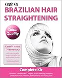 Brazilian Keratin Treatment - Home Hair Straightening Kit 100ml (COMPLETE KIT)