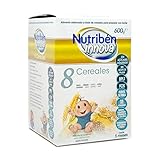 cereal nutriben sin gluten  Nutriben innova papilla de 8 cereales, 600gr.