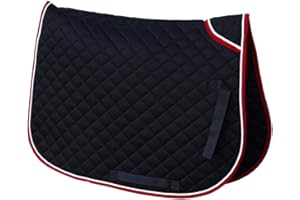 Rhinegold Twin Bound Saddle Cloth