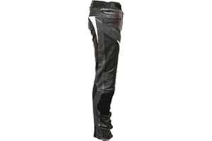 RKsports Mens Speed 7 Grey Leather Cowhide Motorcycle Motorbike Jeans Trousers