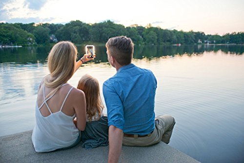 Funda con luz para selfies  RIOGOO funda para selfies con luz para FaceTime - Funda para m  vil iluminada para iPhone 7 - Blanco