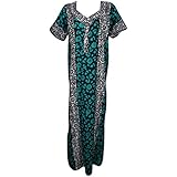 Women's Cotton Nighty Batik Printed Sleepwear Nightgowns Free Size