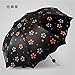 Produktbild YFF@ILU Lover Lover Geschenk Geschenk die Blütezeit Regenschirm schwarz Gummi Sonnenschirme sonnenschirme Sonnenschirm uv-kreative weibliche D-FACH