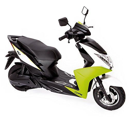 Preisvergleich Produktbild SXT Viper Elektroroller mit 2000W bürstenloser Nabenmotor, 45 kmh, 2 Sitzer - bis zu 60 km Reichweite