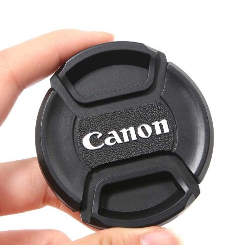 deep-deal Cache   Bouchon avant d objectif Canon 49 mm   dragonne