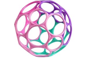 Ceeyoll Greifball für Babys Bright Starts Silikon O Ball Oball Classic Baby Trainingsball Geeignet für Männer und Frauen, Neugeborene, Kinder Bälle für Kinder