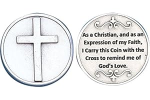 St Joseph's Catholic Giftshop on Amazon The Cross in my Pocket. Cross in my Pocket prayer token.Prayer Token. Prayer Coin. Perfect for your pocket, wallet or purse.