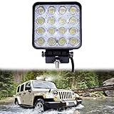 jeep wrangler offroad shop ☀【Energieeinsparung】 Temperatur: 6000-6500K, und es ist eine sehr wirtschaftliche Energie. LED 10W entspricht 70W Halogenlampe. Und sparen Sie über 70% Strom, brillantes Licht und kein Flimmern.