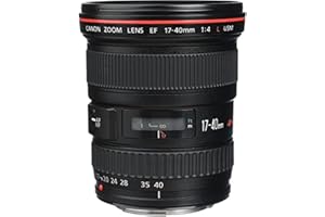 Canon EF 17-40 mm f/4.0 L USM Ultra-Wide Angle Canon EF Zoom Lens - Black