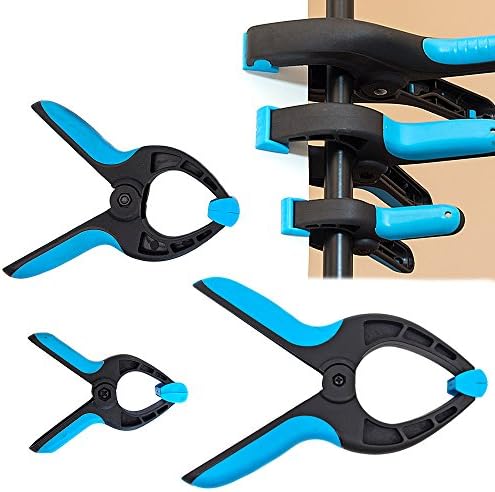 Set of 2pcs. Photo Paper Studio Clip Clamp Muslin Background Backdrop (11cm 4.33")