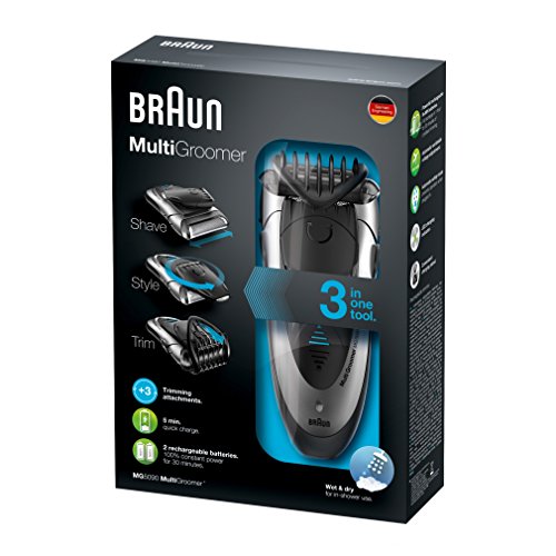 Braun Multigroomer Bartschneider MG5090, Rasierer und Trimmer, schwarz - 6