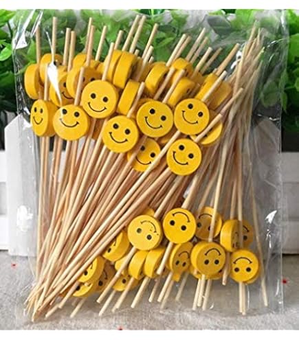 Xmart 200 Pièces Pics Bâtonnets à Cocktailen Halloween Brochettes