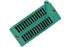 F Fityle IC Testsockel DIP 28 polig Sockel ZIF aus +, 2,54mm