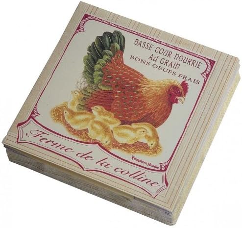 Comptoir de famille Paper Serviettes - Hen &amp; Chicks
