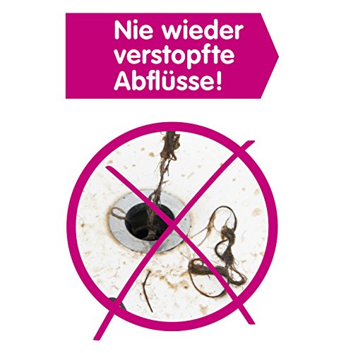 Abfluss-Fee Verschlussstopfen Design-Set weiß mit 3 Wechselkappen zum austauschen - 3