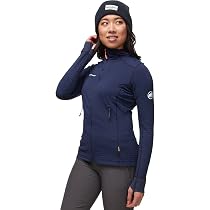 Buy Mammut Aconcagua Light ML Hooded Jacket - Women's Marine X-Large at  Amazon.in