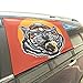 Produktbild Qdosk Wütend Gereizt Tiger King Tier Faltbarer Hund Sicherheit Auto Gedruckt Fenster Zaun Vorhang Barrieren Protector Für Baby Kind Einstellbar Flexible Sonnenschutzabdeckung Universal Fit Für SUV