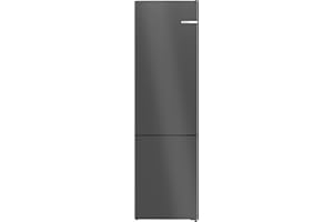 Bosch KGN39OCAF, Serie 4, Kühl-Gefrier-Kombination Freistehend, 203 x 60 cm, 260 L Kühlen + 103 L Gefrieren, Green Collection, Total NoFrost, VitaFresh XXL, Perfect Fit, LED-Beleuchtung, Anthrazit