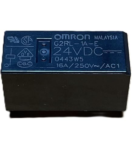 Relè OMRON G2RL-1-E 5VDC – 16A, 1 Scambio SPDT, G2RL1E 5V, Componente Elettronico - 6