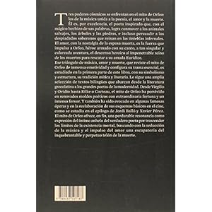 El mito de Orfeo: Estudio y tradición poética