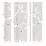 Tapete mühelos und schnell ankleben - Nur die Wand einkleistern, ganz einfach trockene Tapeten-Bahnen auf Stoß an die Wand bringen