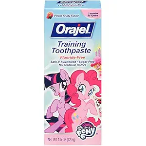 Orajel Toddler My Little Pony Training Toothpaste 1.5 oz.