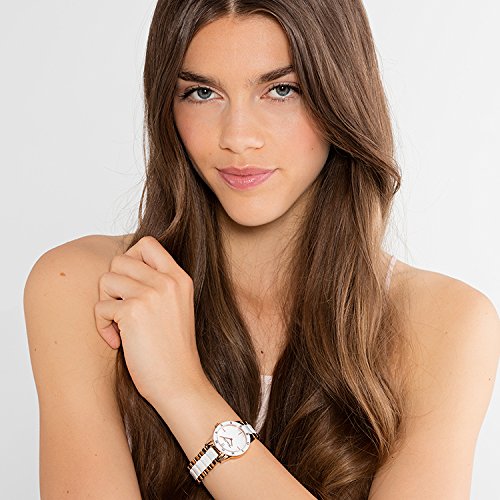 Thomas-Sabo-Damen-Armbanduhr-Soul-Rosegold-Wei-Analog-Quarz