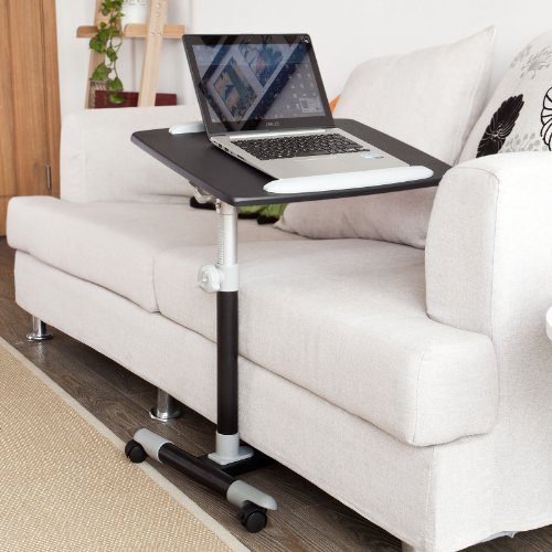 SoBuy® Pflegetisch, Betttisch, Laptoptisch, Beistelltisch, Tisch, FBT07N2-SCH