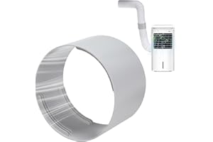 JIAWWAN Klimaanlagen Abluftschlauch Adapter Anschluss 150mm, Klimaanlage Schlauch Adapter Verlängerung, Klima Abluftschlauch Verbindungsstück, Klimaanlage Schlauch Verlängerung für Tragbarer Zubehör