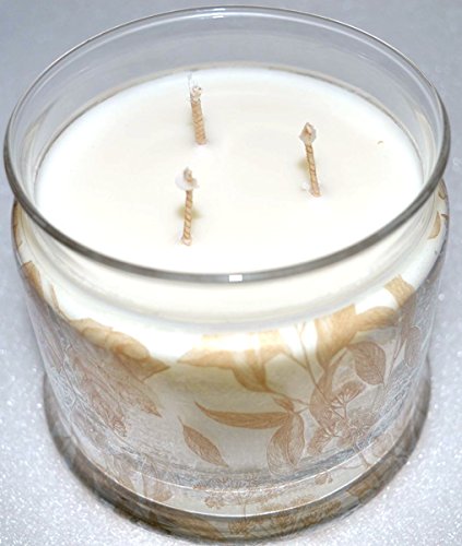 PartyLite 3-Docht-Duftwachsglas "Marshmallow-Vanille"